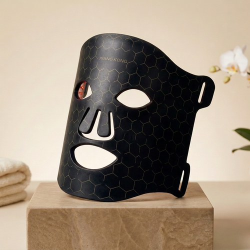 Red light therapy mask, medical-grade LEDs